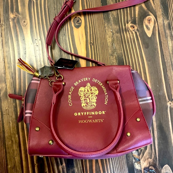 Harry Potter Purse Designer Handbag Hogwarts Houses Womens Top Handle Shoulder S - Picture 1 of 12